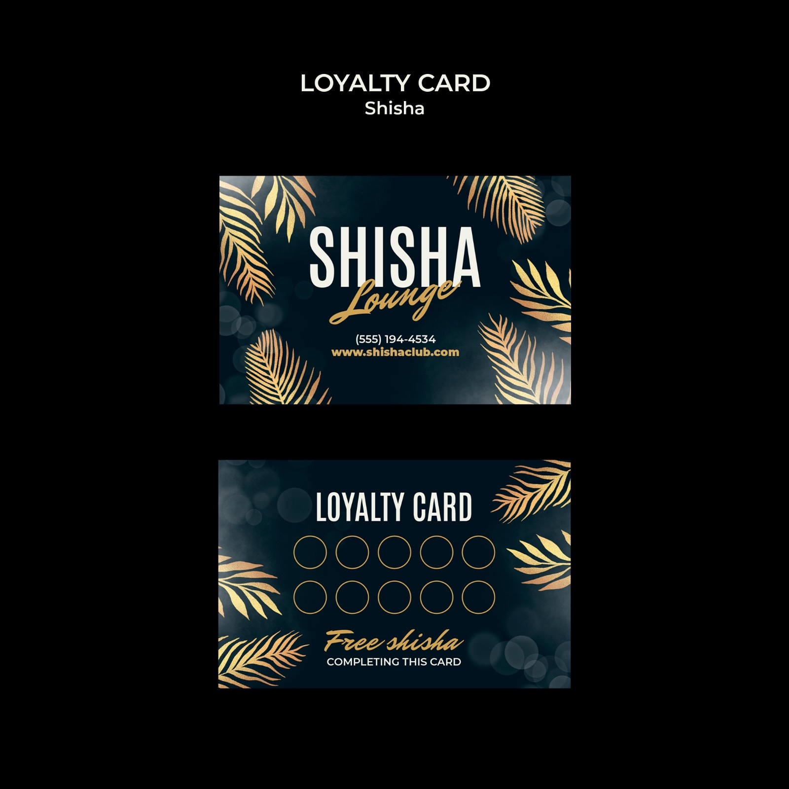Loyalty / Membership Cards - Design 09